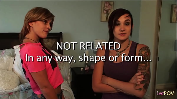 Stealing the clothes of the brunette lesbian leads to a rough ass eating and scissoring on the bed